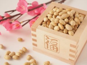 犬　節分　大豆